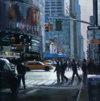 David Farren - crossing 42nd street,new york